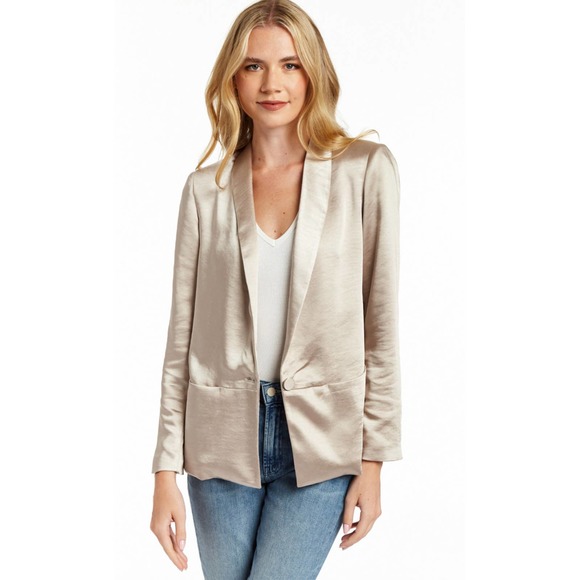 DREW | RARE NWT | Blake Blazer in Taupe | Sz S - Picture 6 of 6